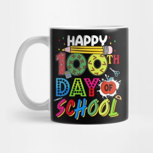 Happy 100 Days of School 100th Day of School Teacher Kids Mug